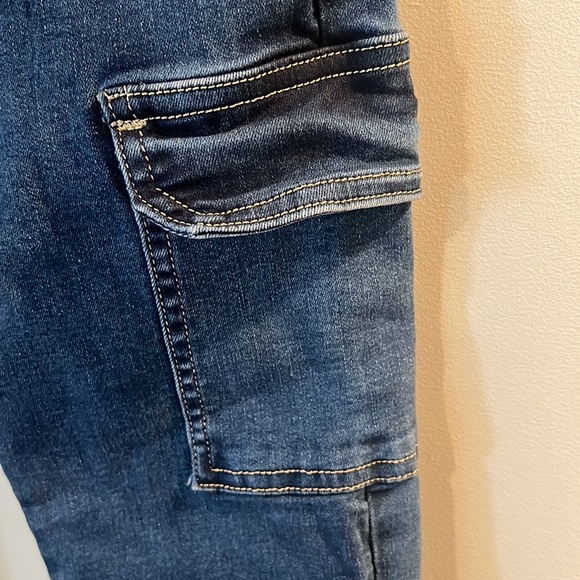 Cargo denim joggers - Picture 3 of 5